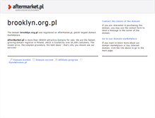 Tablet Screenshot of brooklyn.org.pl